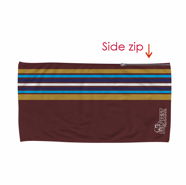 Towel Gym With Zip