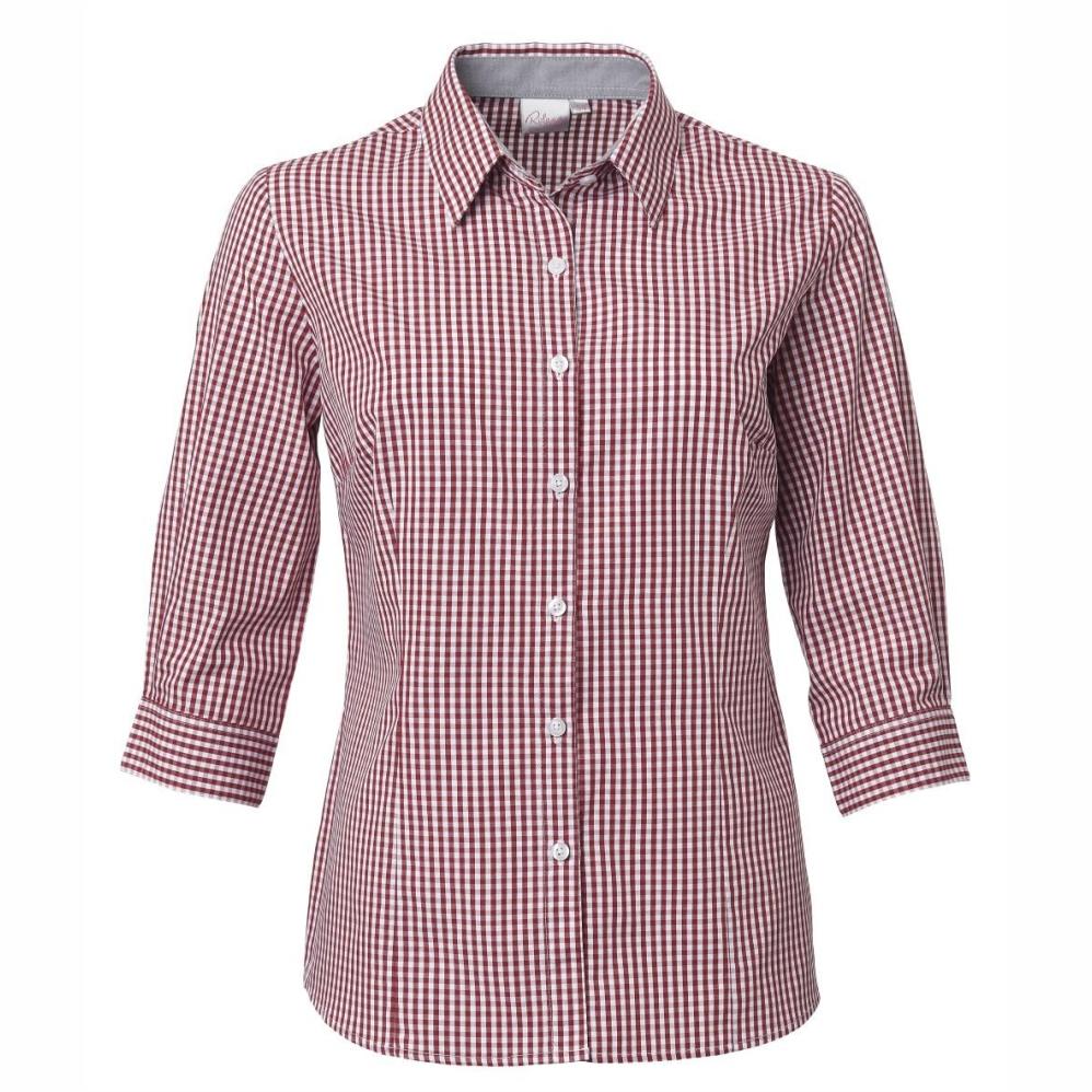 Ladies Kingsley K235 3/4 Blouse - Red R 494.50 Incl