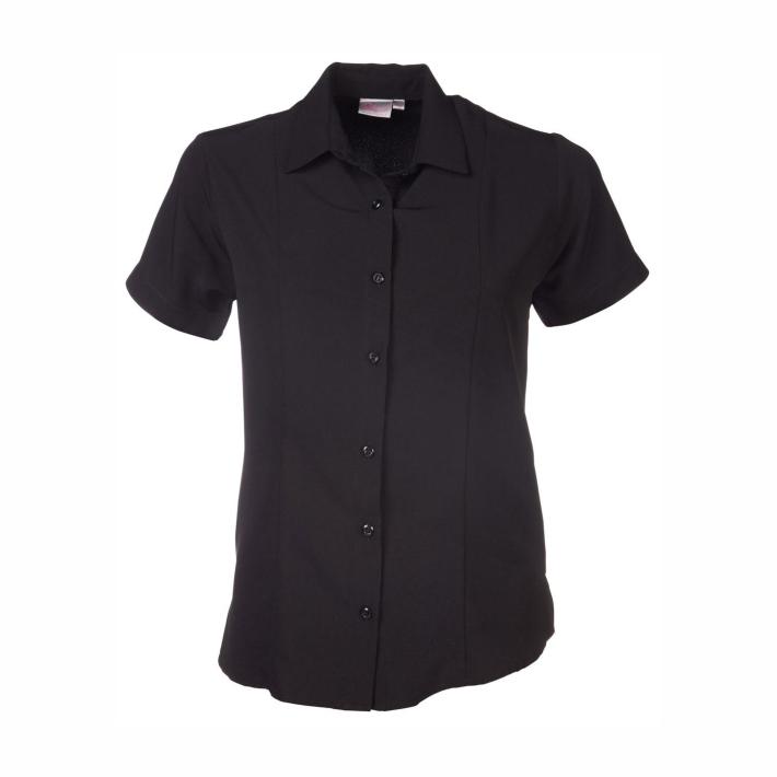 K222 Ladies Notch  S/S Zoe Blouse - Polka Dot Print R 488.75 Incl Vat