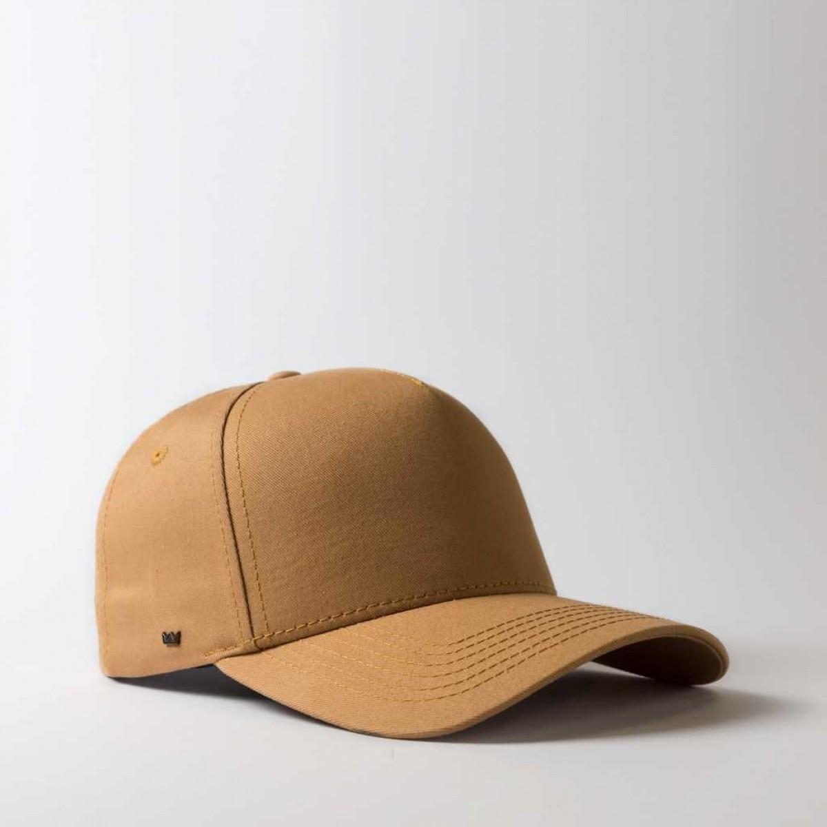 U15518 5 Panel Curved Peak Snapback Cap