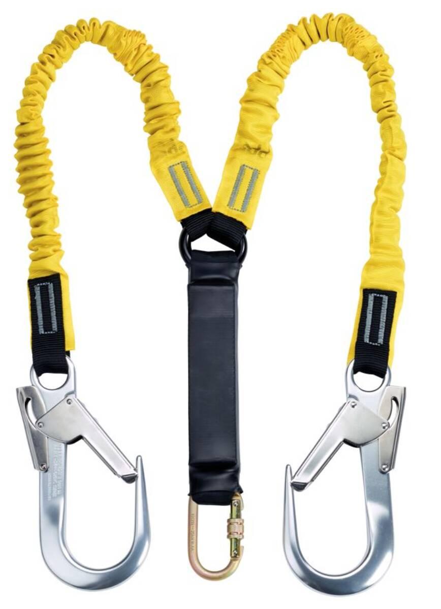 Trojan Harness C/w Energy Absorber, Double Lanyard And Scaffold Hooks
