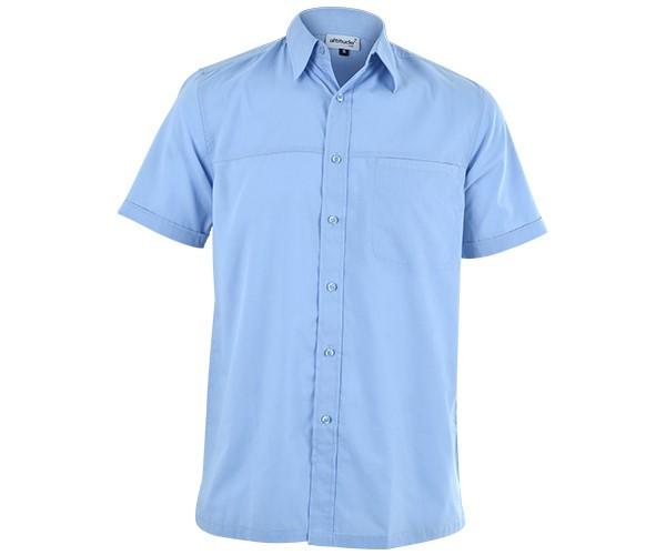 Harry Casual Short Sleeve Shirt - Sky Blue Only