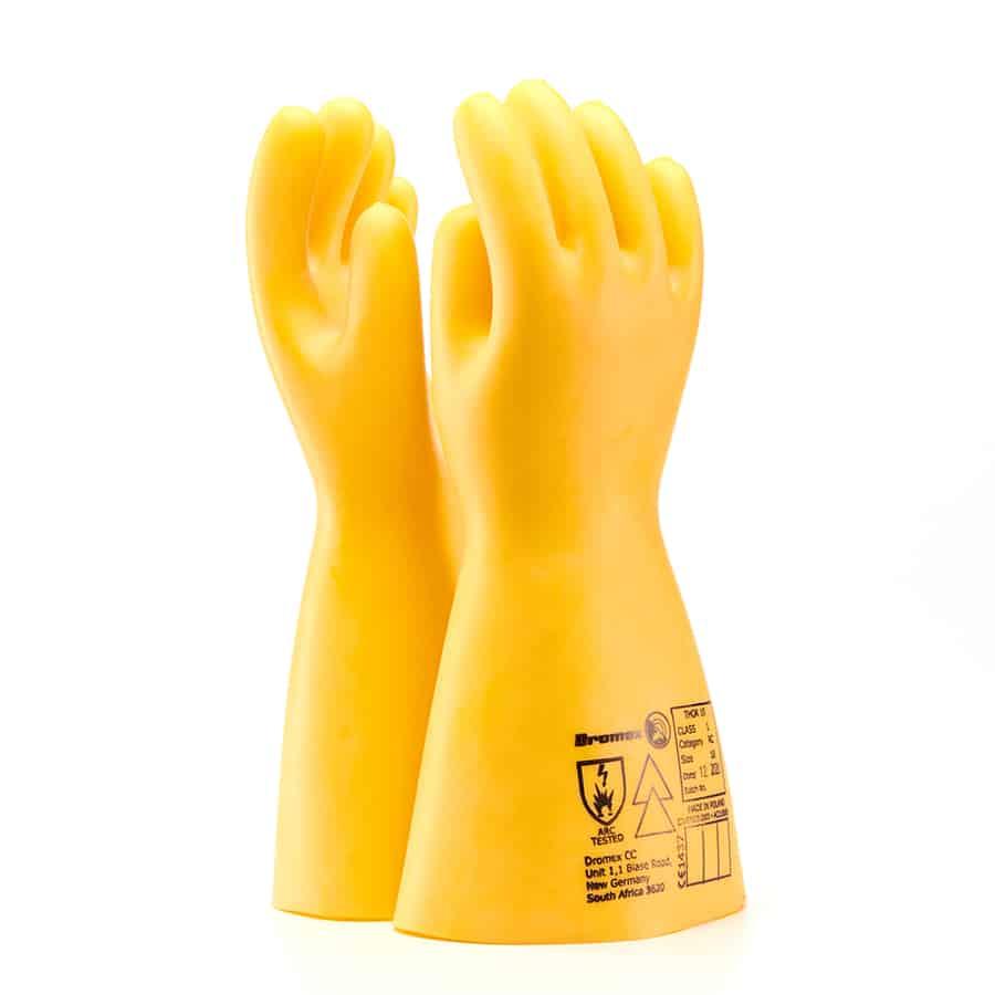 Dromex Insulating Glove, Class 1,10000 V, Size 8