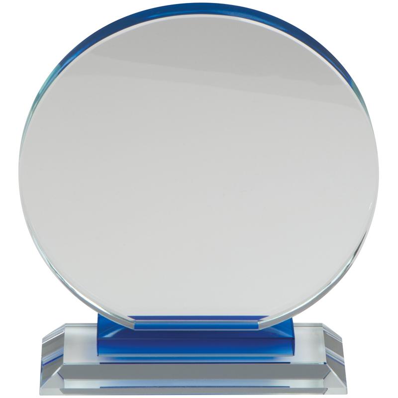 Round Glass Trophy