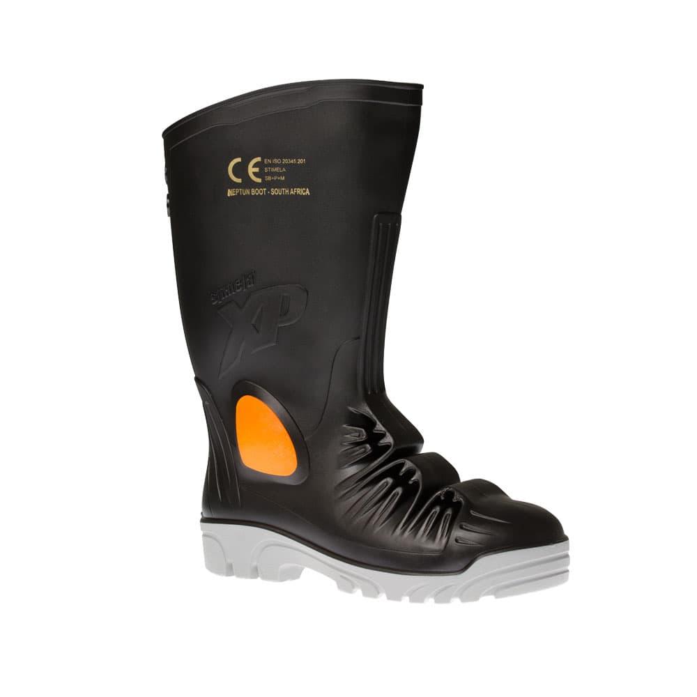 Stimela Xp Gumboot Black/grey Stc + Sm + M