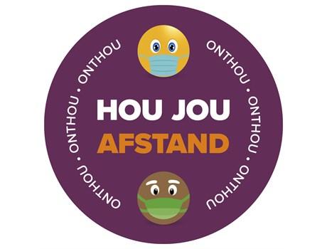 Antares Afrikaans Round Laminated Anti-slip Floor Vinyl (set Of 8)
