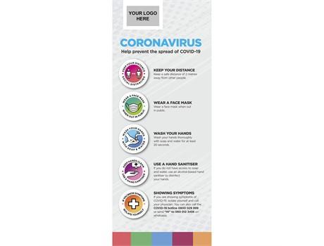 Venus Covid-19 Pull-up Banner