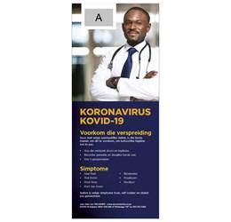 Mercury Afrikaans Covid-19 Pull-up Banner