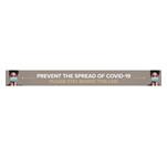 Sirius Covid-19 Strip Laminated Anti-slip Floor Vinyl (set Of 12) - 2