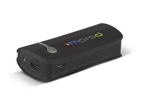 Optimus 4000mah Power Bank & Torch - Black Only