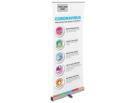 Venus Africa Covid-19 Pull-up Banner