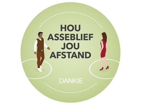 Proxima Afrikaans Round Laminated Anti-slip Floor Vinyl (set Of 8)