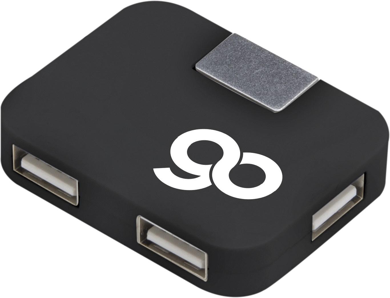 Cubic Usb Hub - Black Only