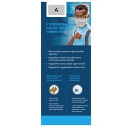 Kepler Zulu Covid-19 Pull-up Banner
