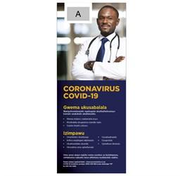 Mercury Zulu Covid-19 Pull-up Banner