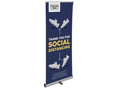 Centauri Covid-19 Pull-up Banner