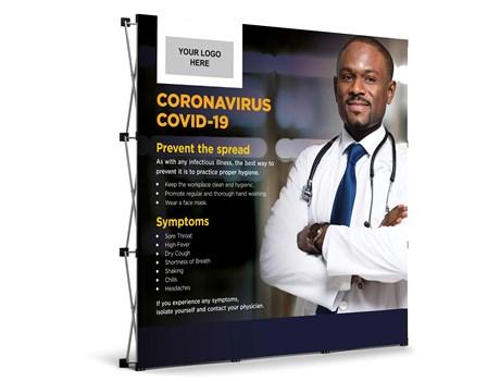 Mercury Africa Covid-19 Banner Wall