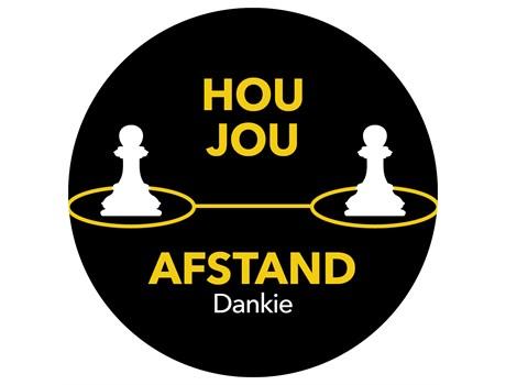 Epsilon Afrikaans Round Laminated Anti-slip Floor Vinyl (set Of 8)