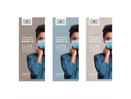 Sirius Africa Covid-19 Pull-up Banner
