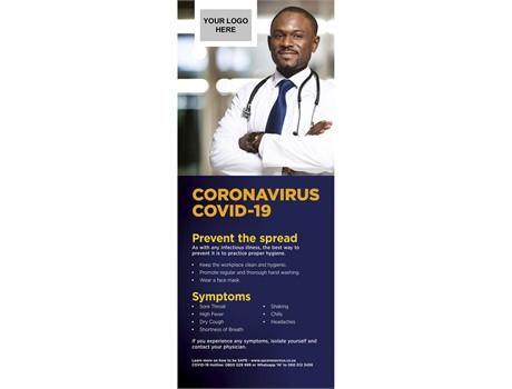 Mercury Covid-19 Pull-up Banner