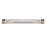Sirius Covid-19 Strip Laminated Anti-slip Floor Vinyl (set Of 12) - 4