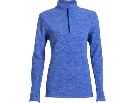Ladies Energi Micro Fleece Sweater - Blue Only