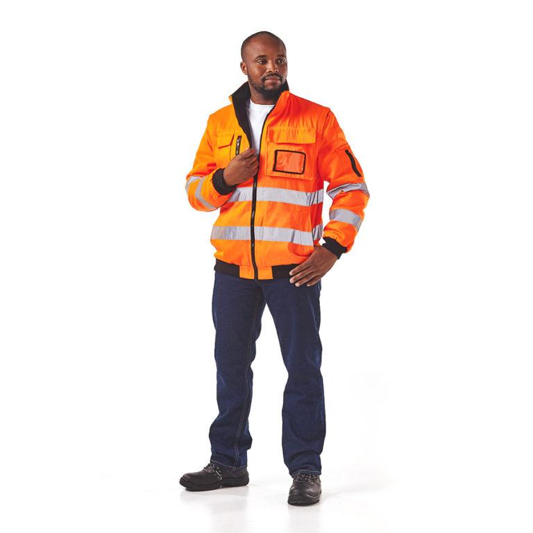 Dromex Colours Xx Hiviz Reflective Thermal Bunnyjackets, 2xl