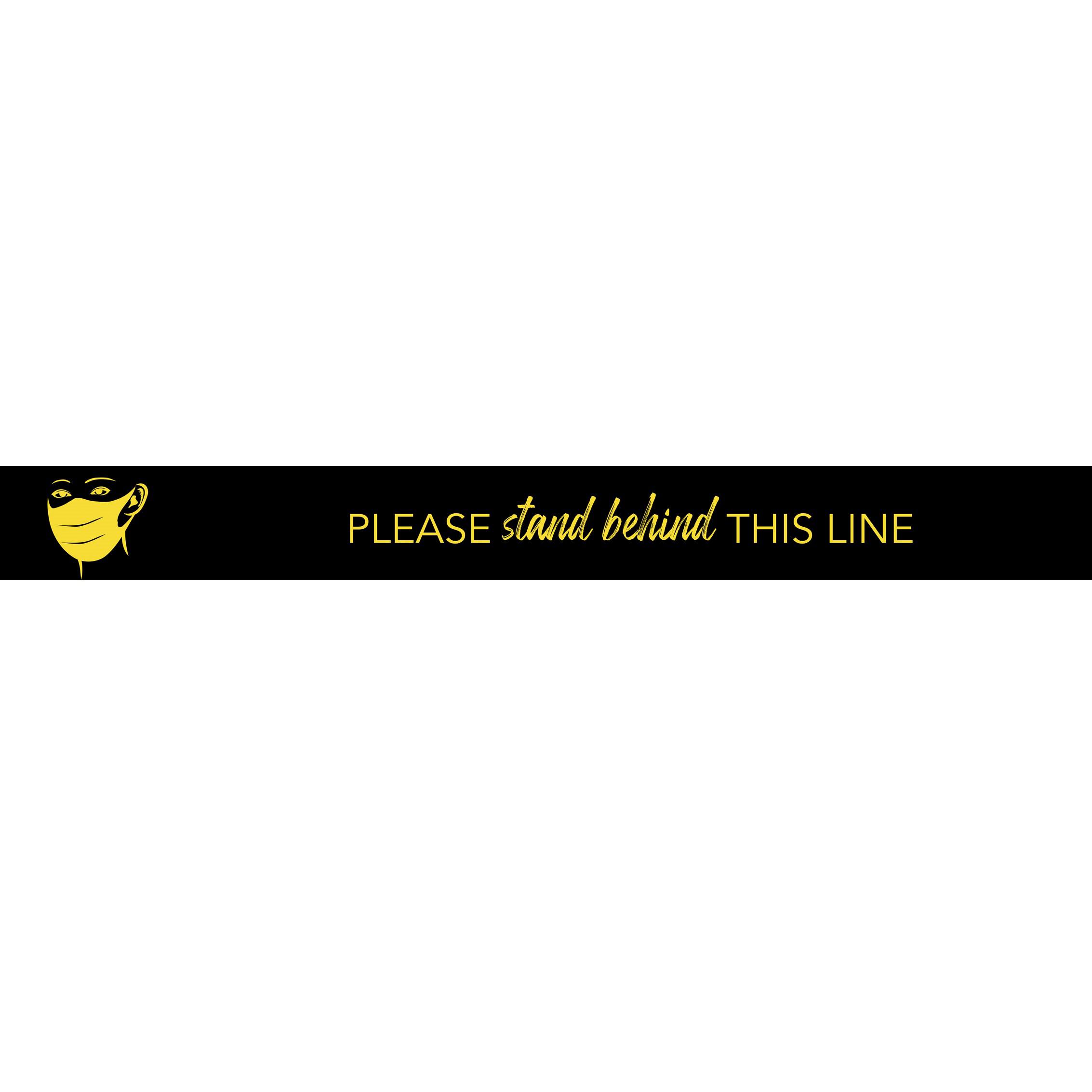 Cygni Covid-19 Strip Laminated Anti-slip Floor Vinyl (set Of 12)
