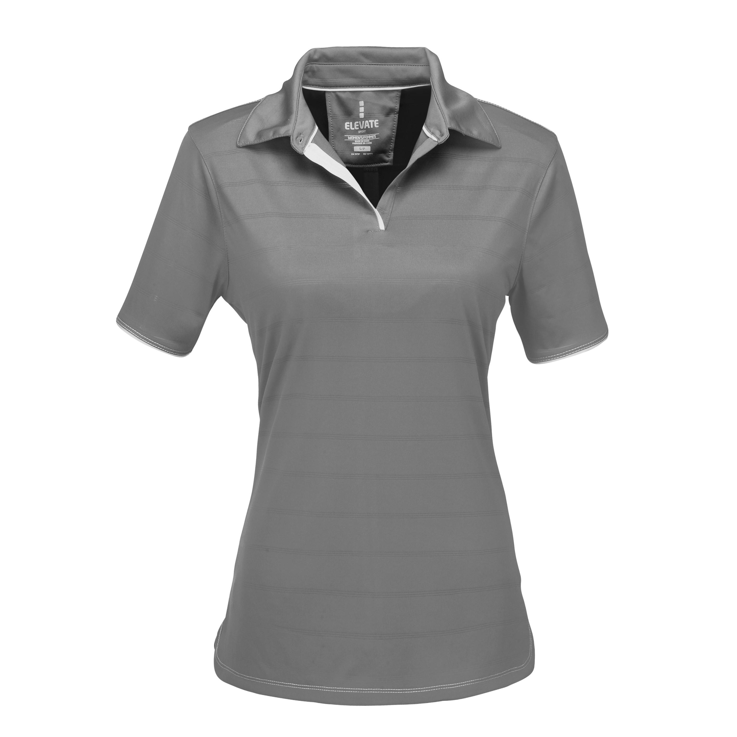 Ladies Prescott Golf Shirt - Grey Only