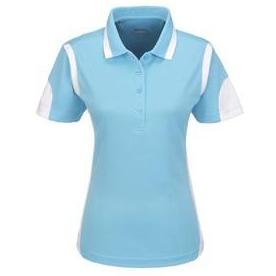 Ladies Genesis Golf Shirt - Aqua Only