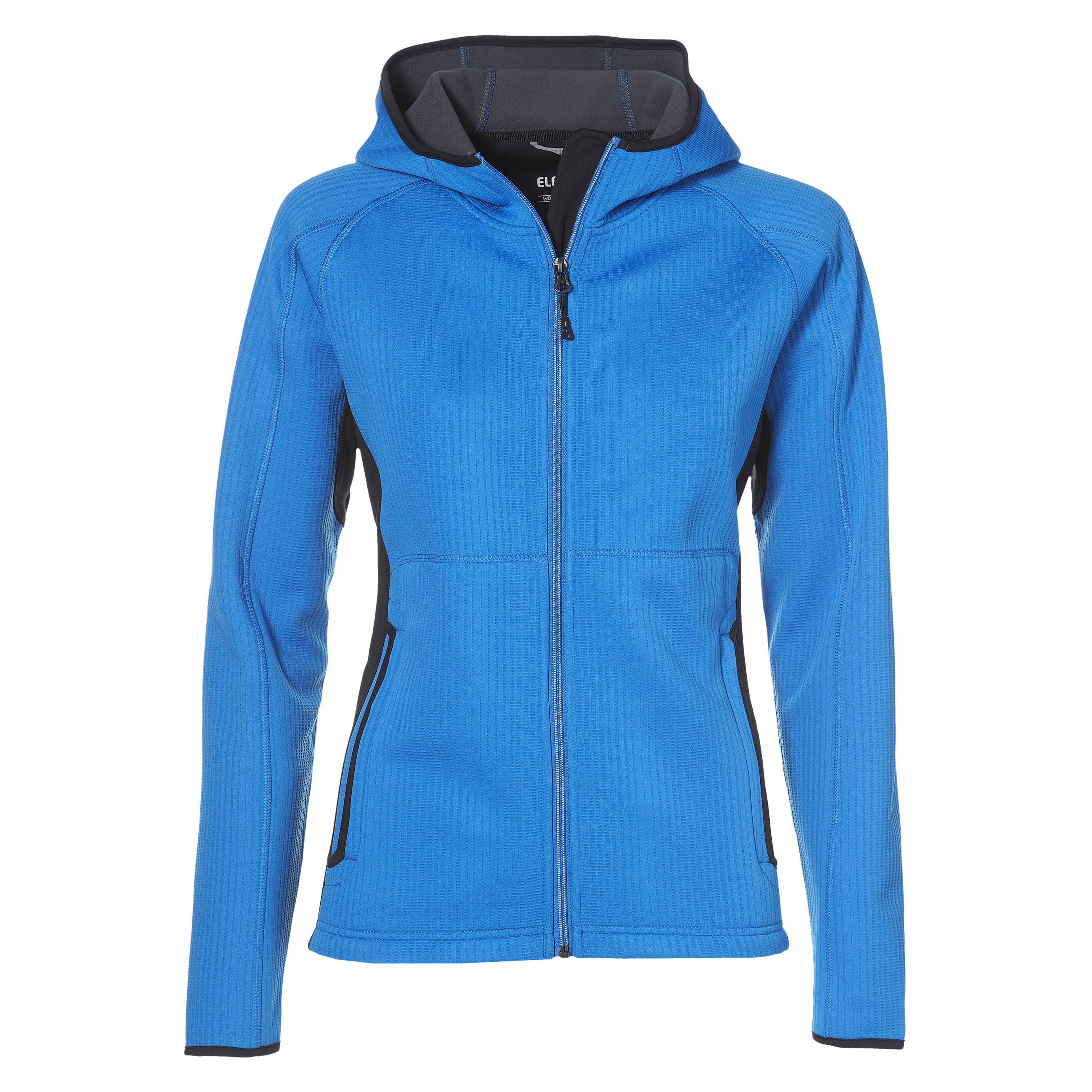 Ladies Ferno Bonded Knit Jacket - Blue Only