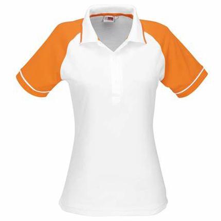 Ladies Sydney Golf Shirt - Orange Only