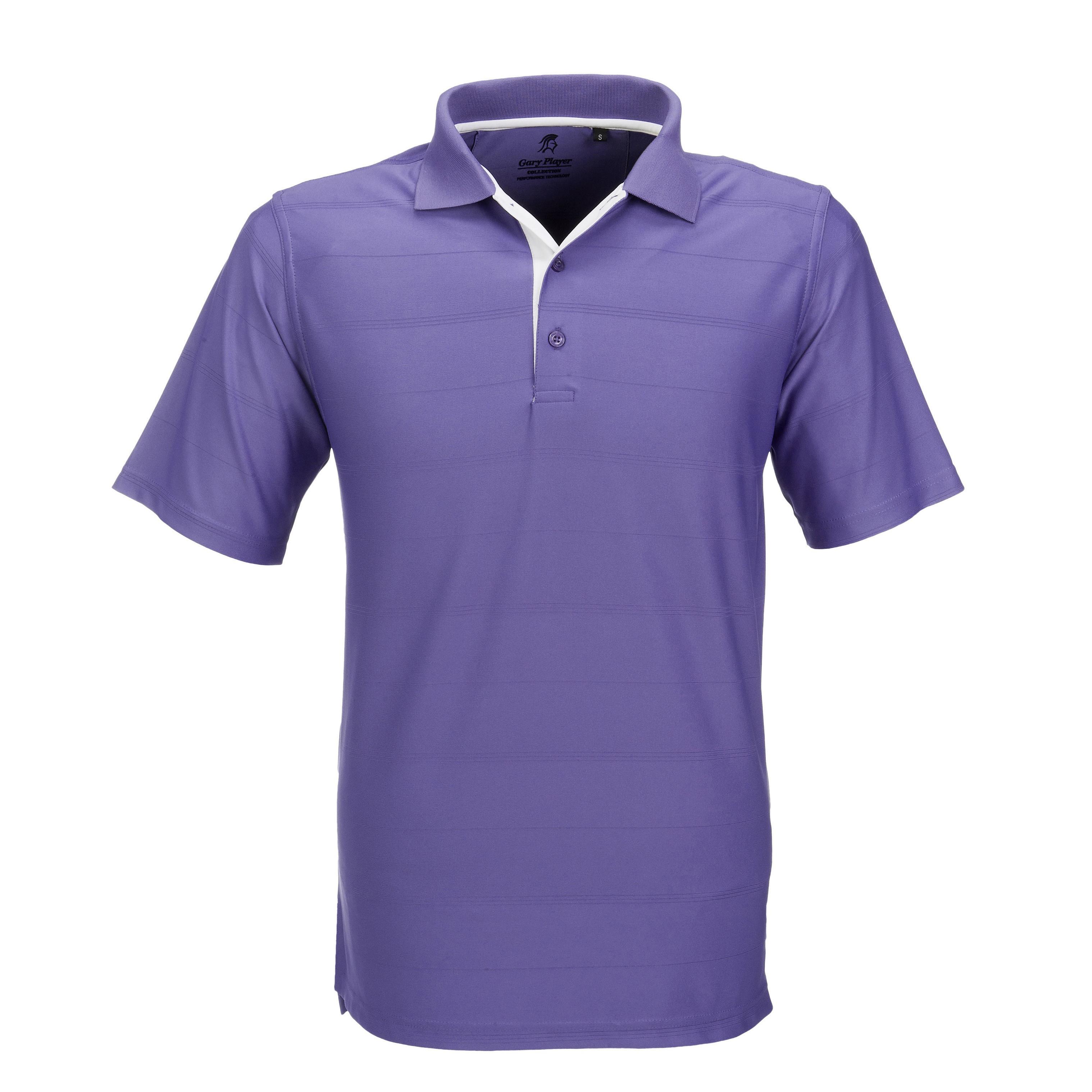 Mens Admiral Golf Shirt - Purple Only