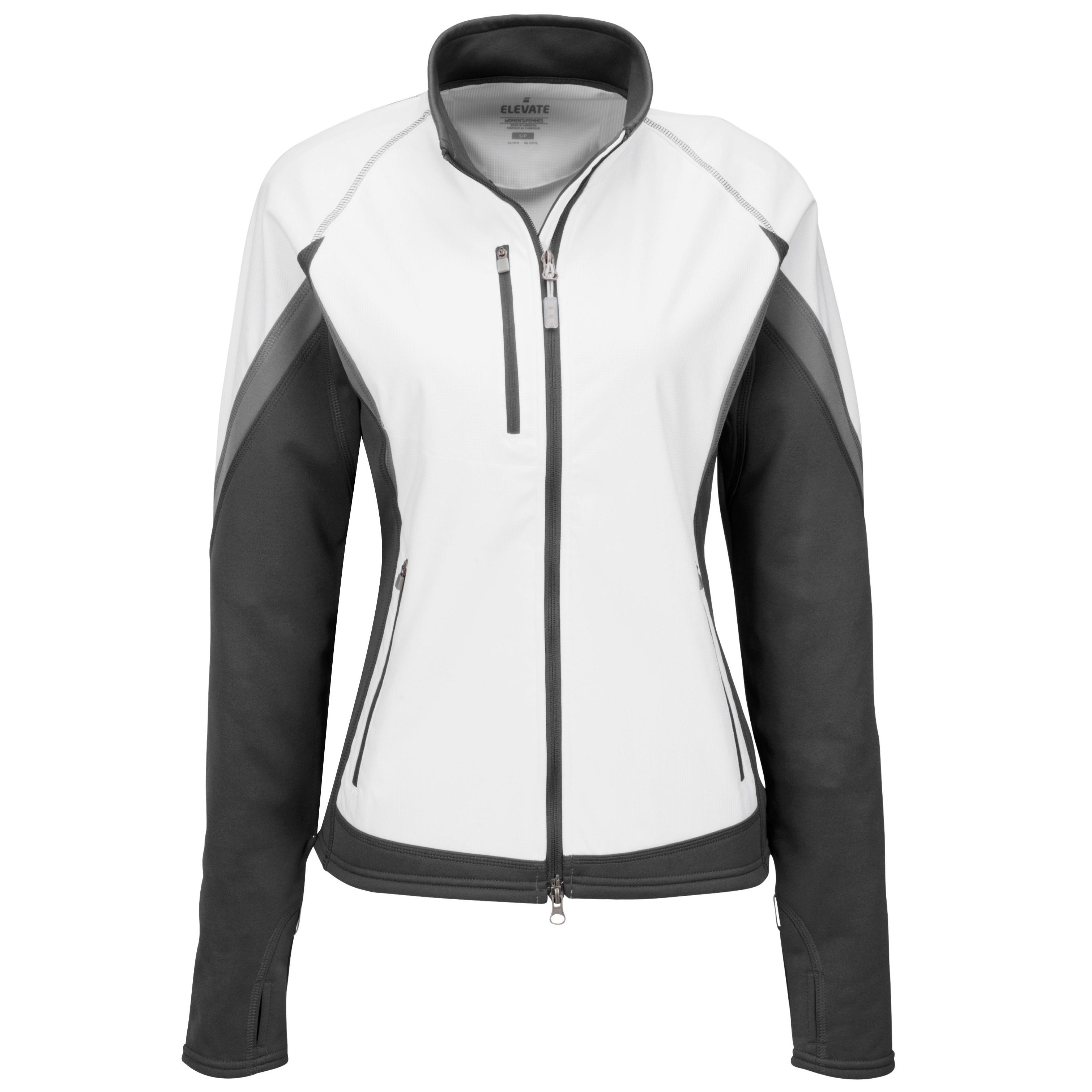 Ladies Jozani Hybrid Softshell Jacket - White Only