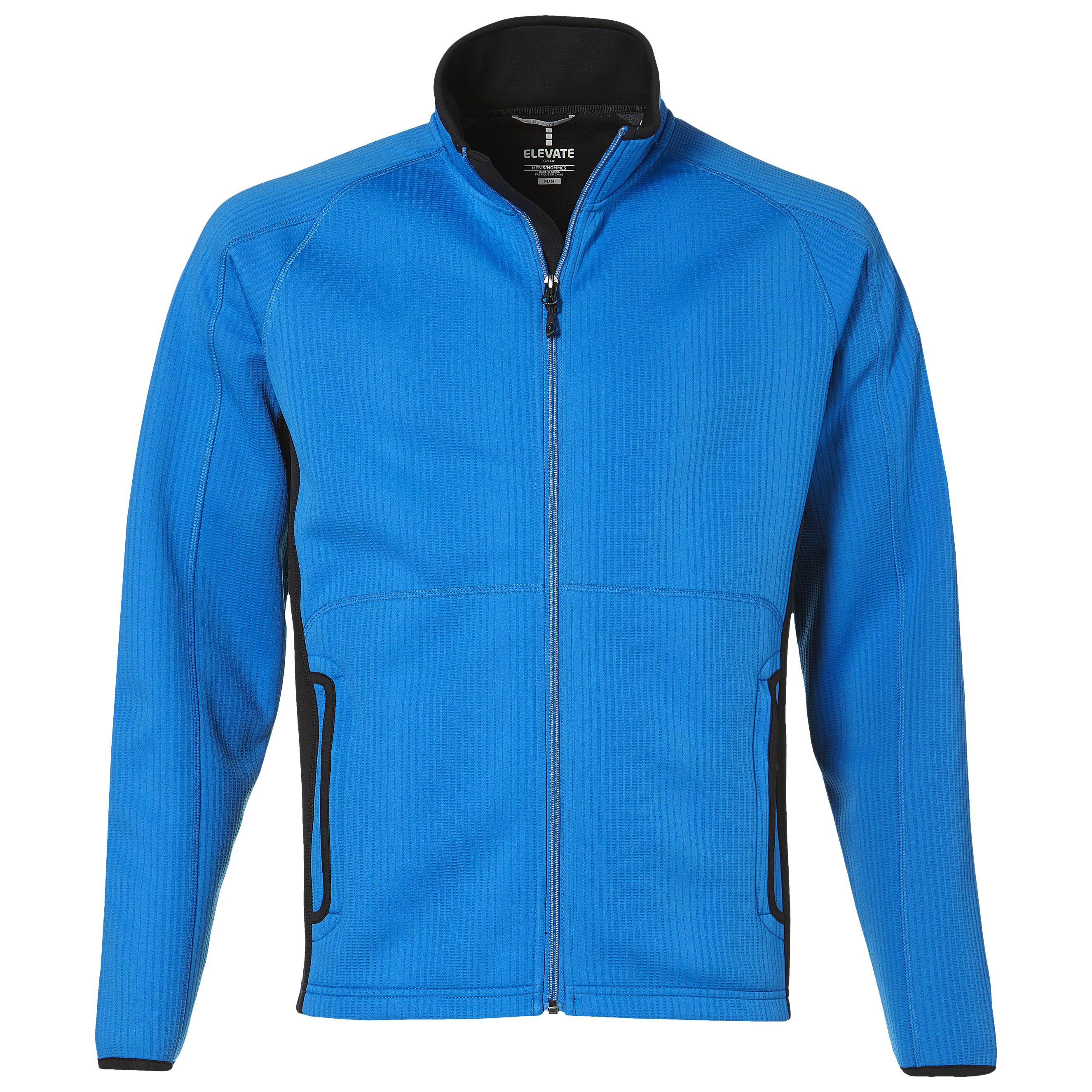 Mens Ferno Bonded Knit Jacket - Blue Only