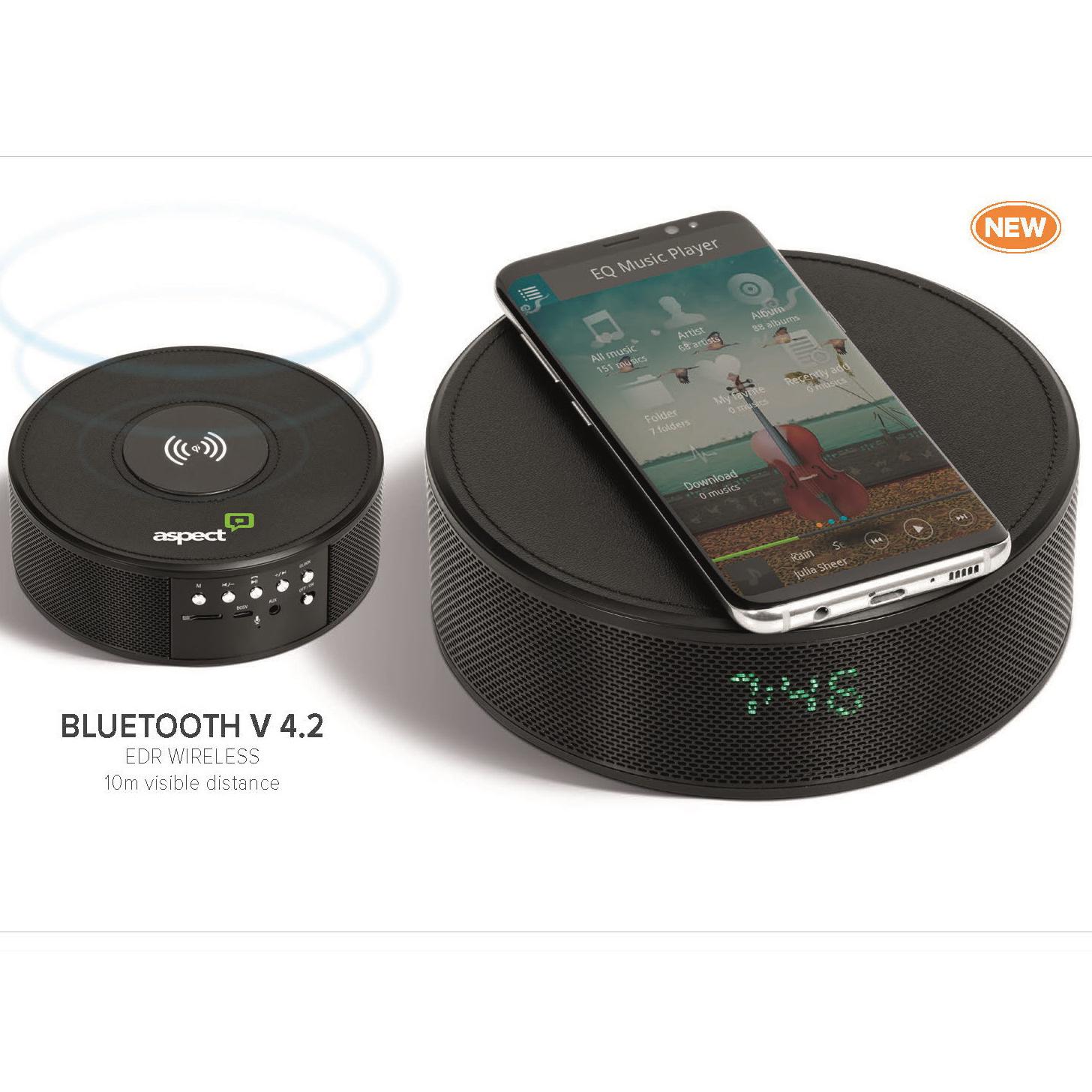 Technology Gifts Prime Wireless Charger, Bluetooth Speaker & Clock Radio