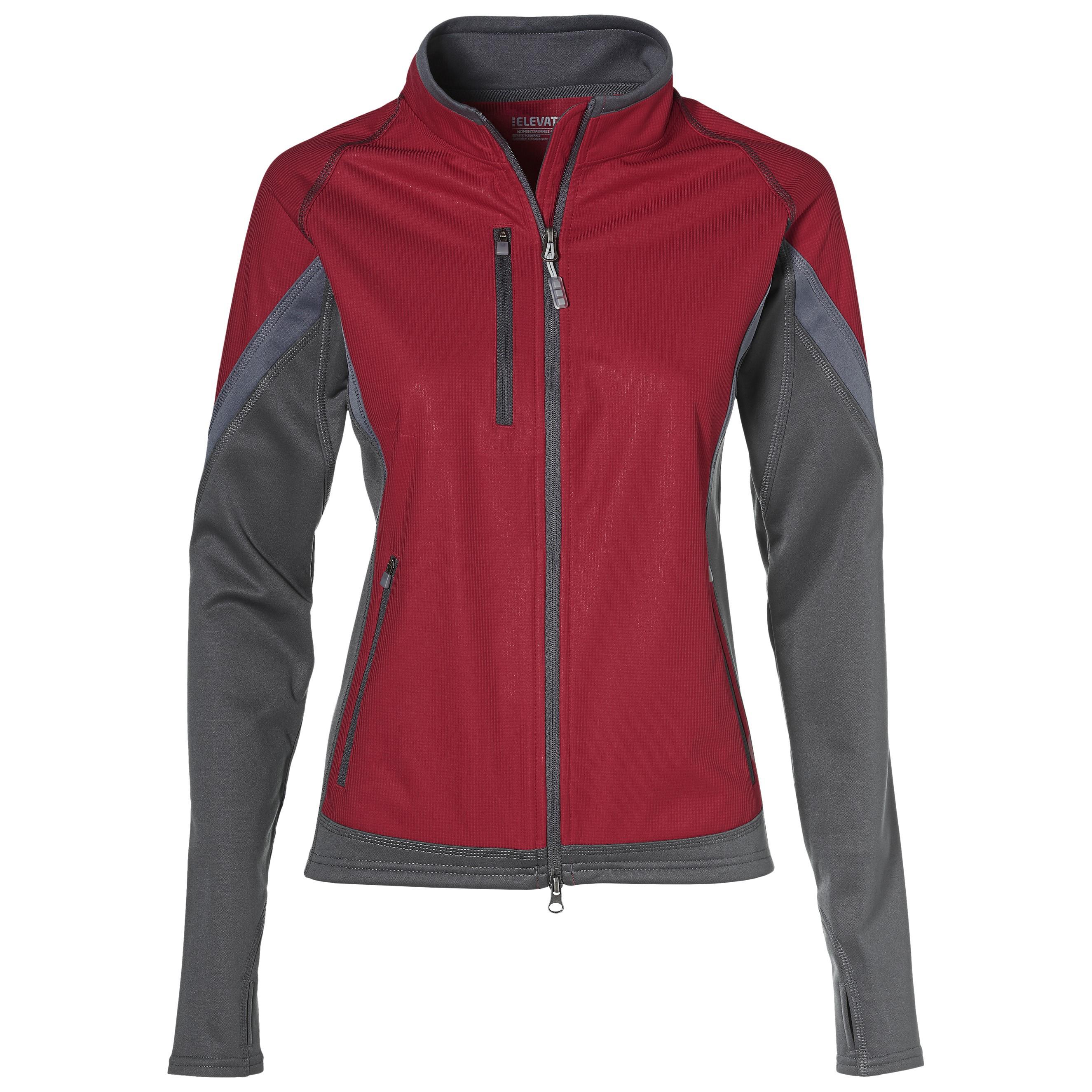 Ladies Jozani Hybrid Softshell Jacket - Red Only