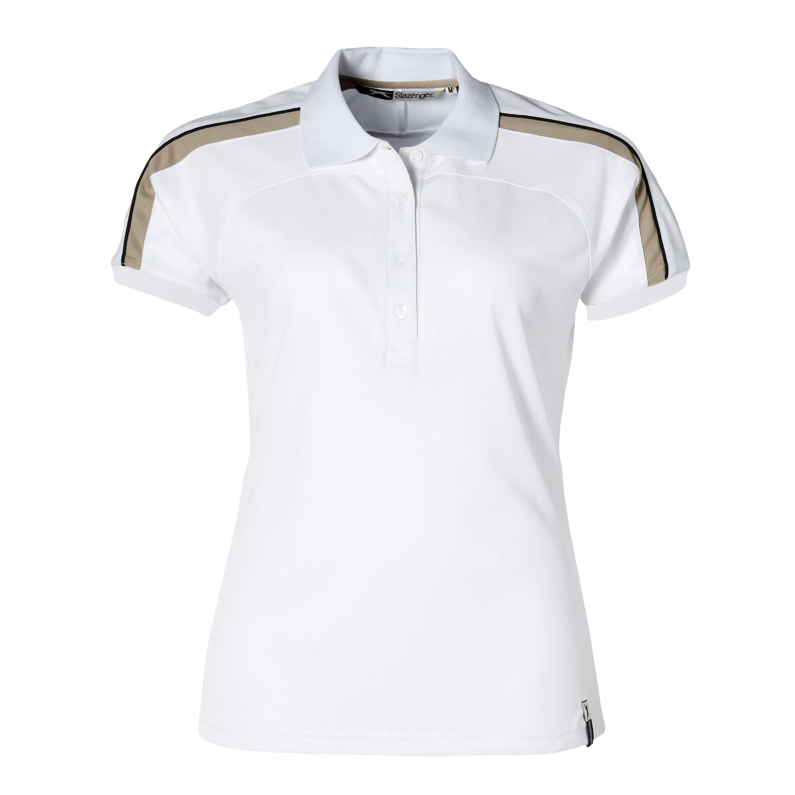 Ladies Trinity Golf Shirt - White Only