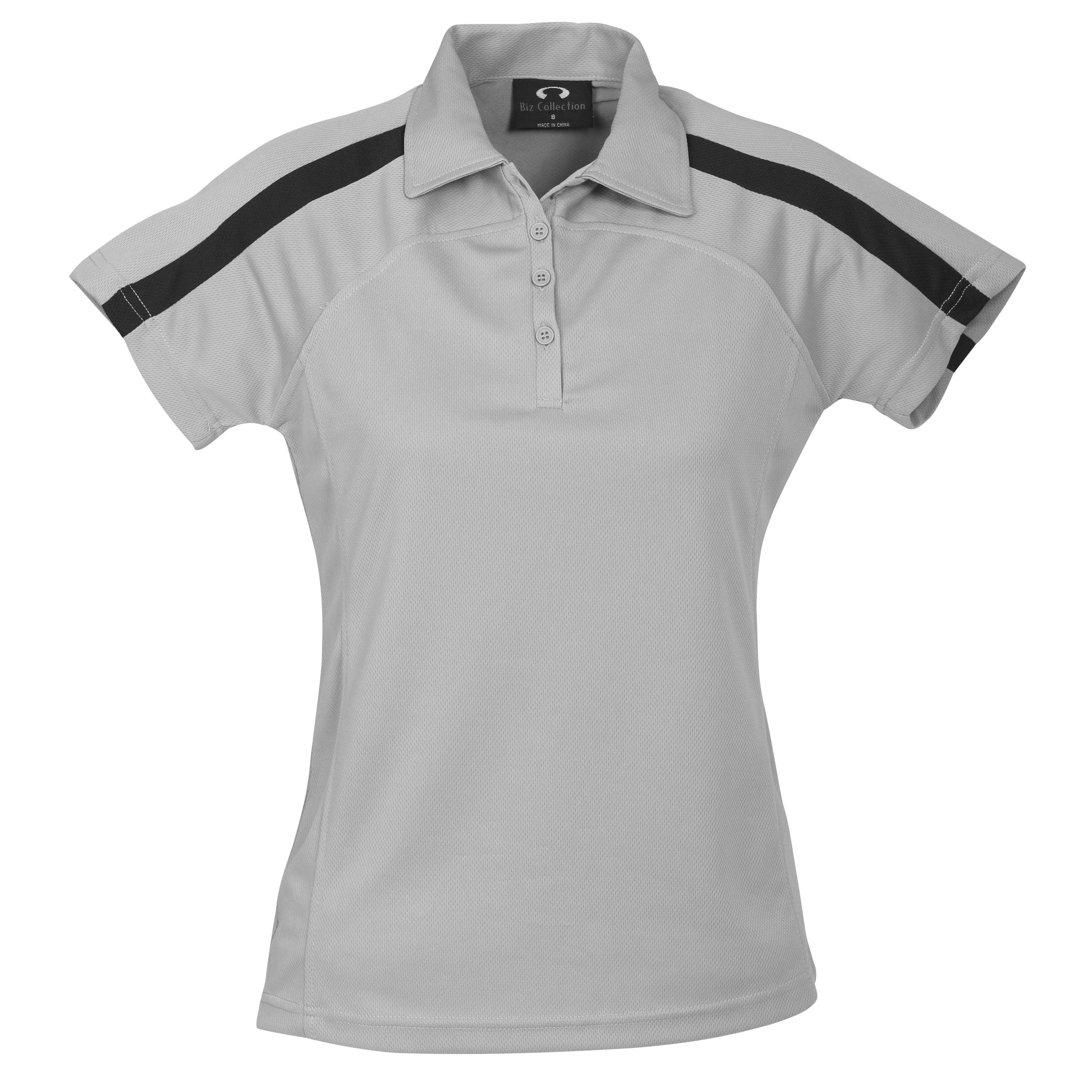 Ladies Monte Carlo Golf Shirt - Grey Only