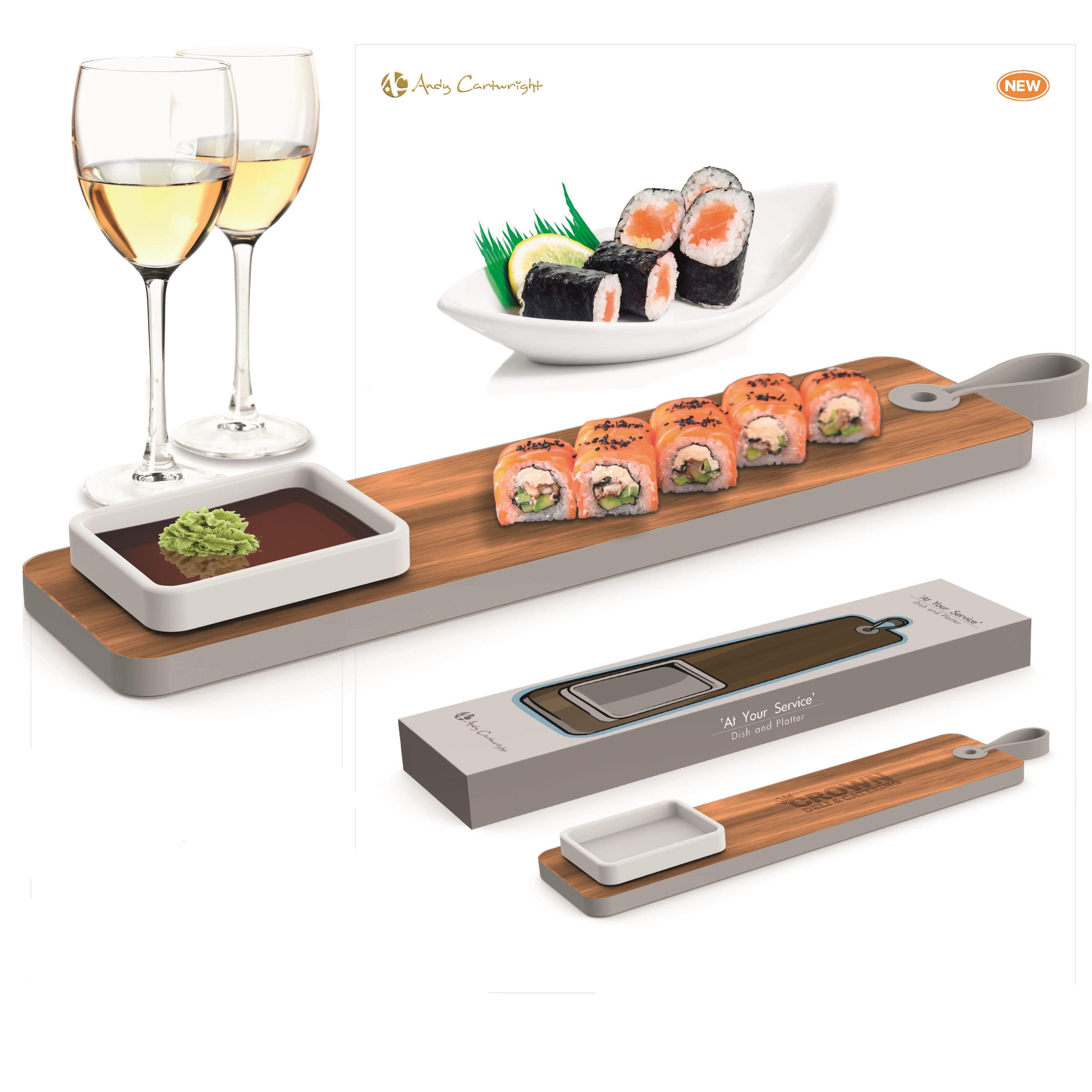 Andy Cartwright 'at Your Service' Dish & Platter