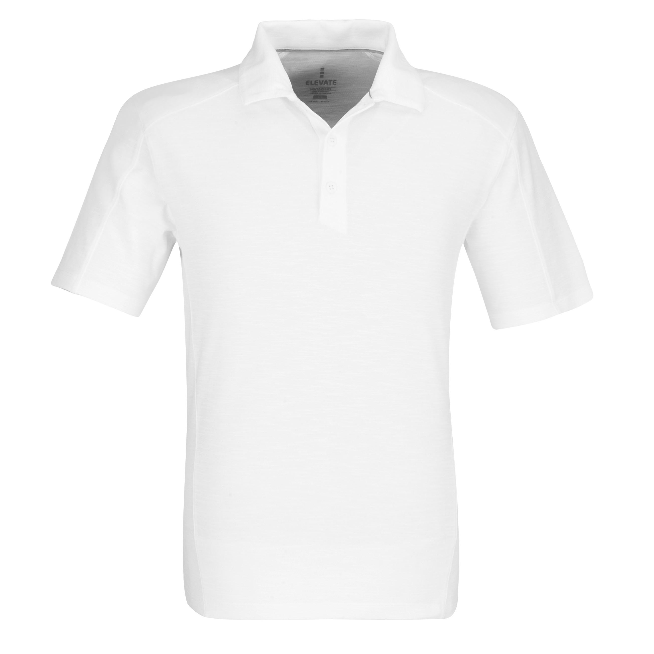 Mens Jepson Golf Shirt -white Only