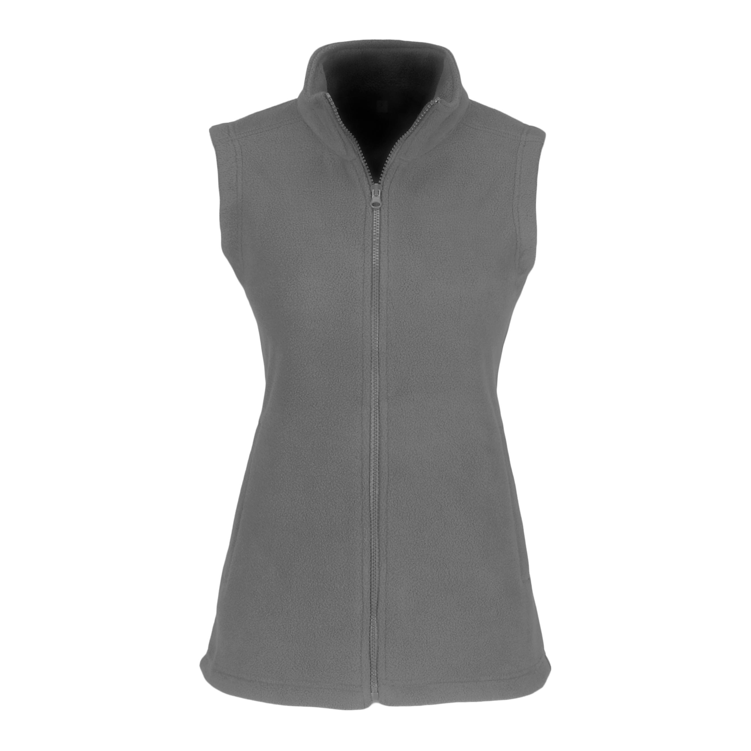 Ladies Yukon Micro Fleece Bodywarmer - Grey Only