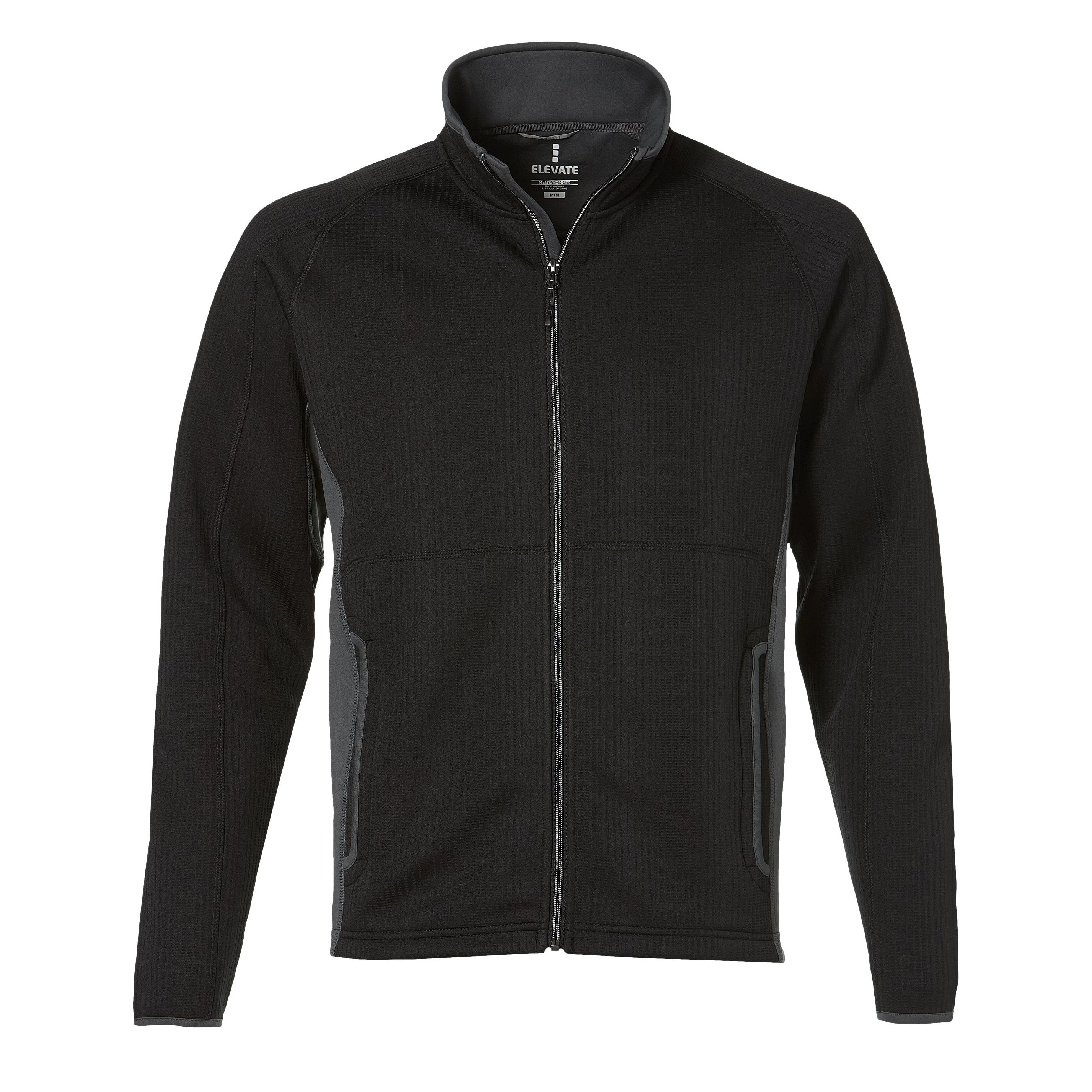 Mens Ferno Bonded Knit Jacket - Black Only