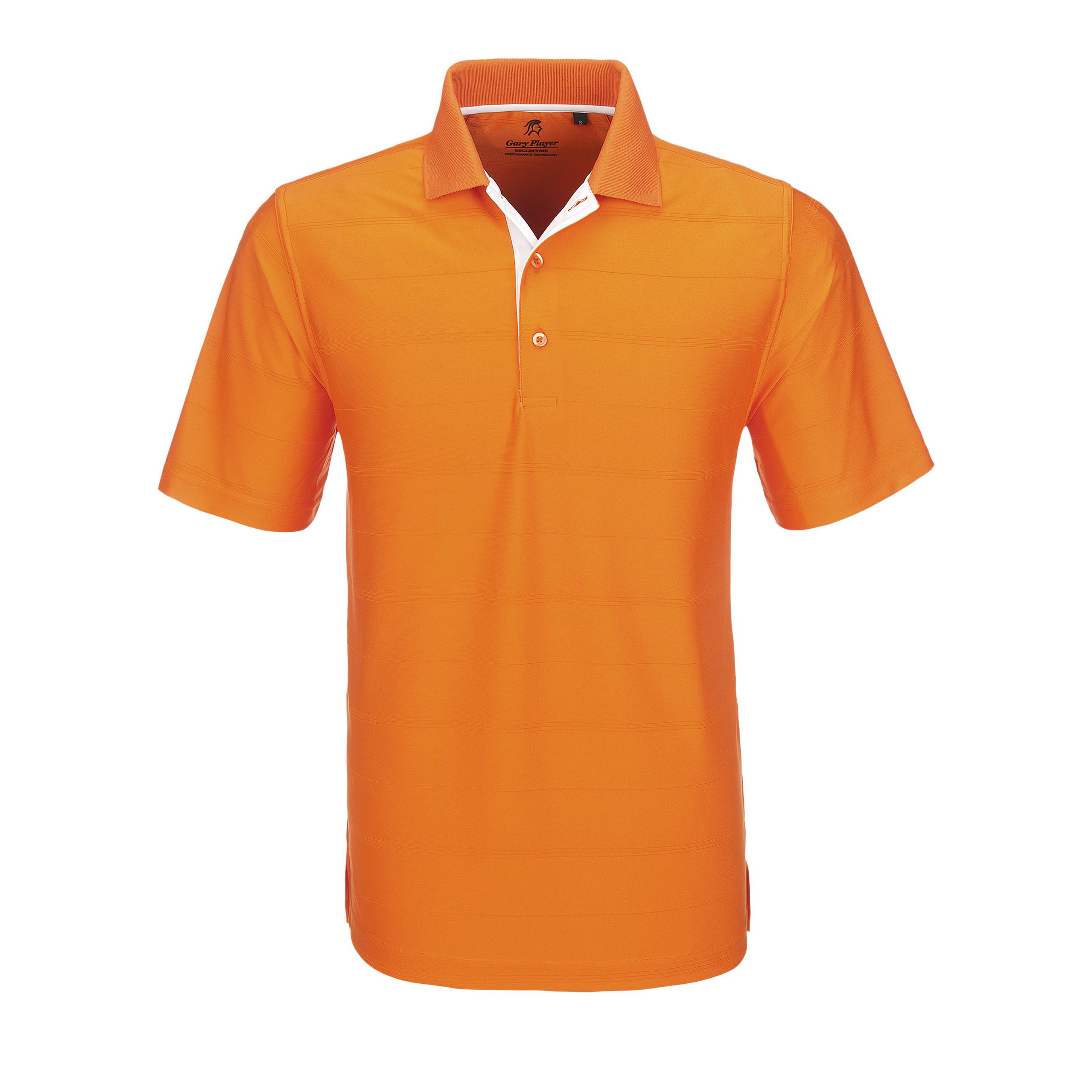 Mens Admiral Golf Shirt - Orange Only