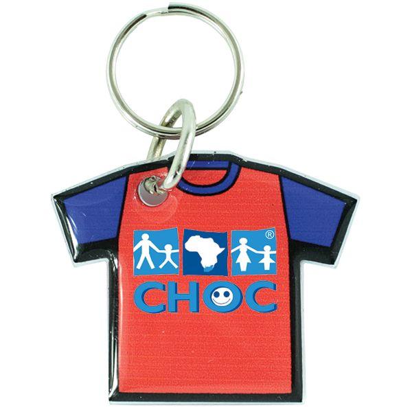 T-shirt Plexi Keyholder With Full Colour