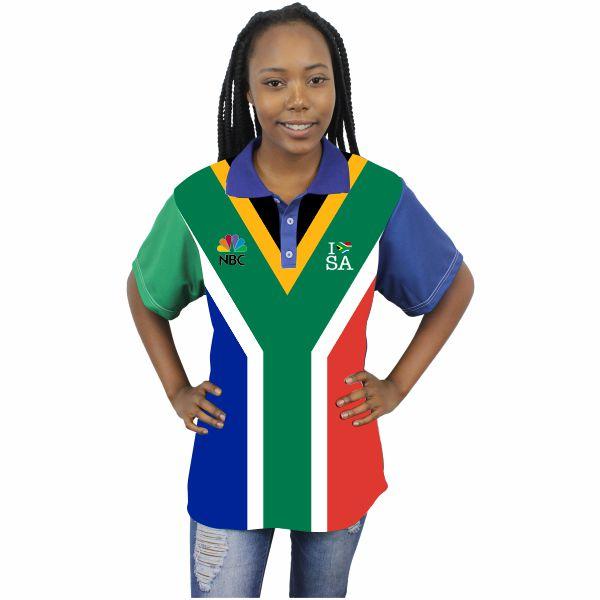 Sa Heritage Golf Shirt With Ful Col
