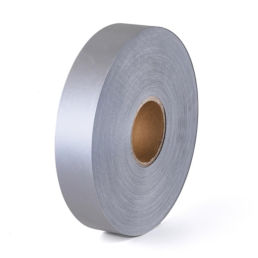 Silver 50mm (5cm) Reflective Tape, 200m Rolls