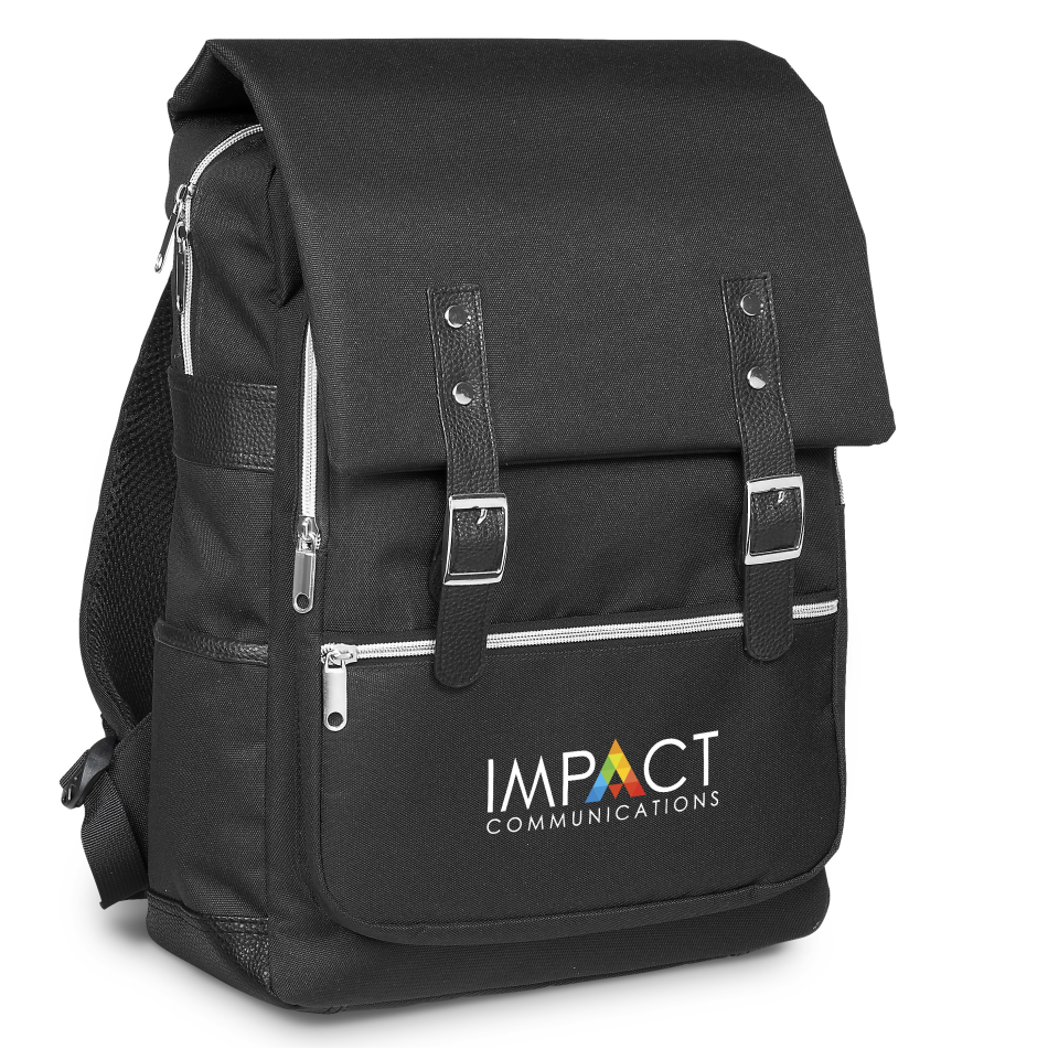 Hudson Tech Backpack - Black Only