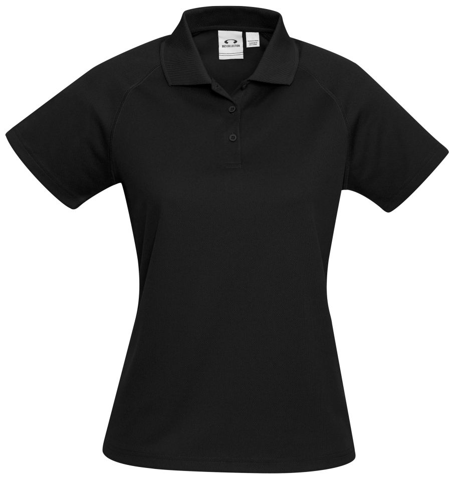 Ladies Sprint Golf Shirt - Black Only