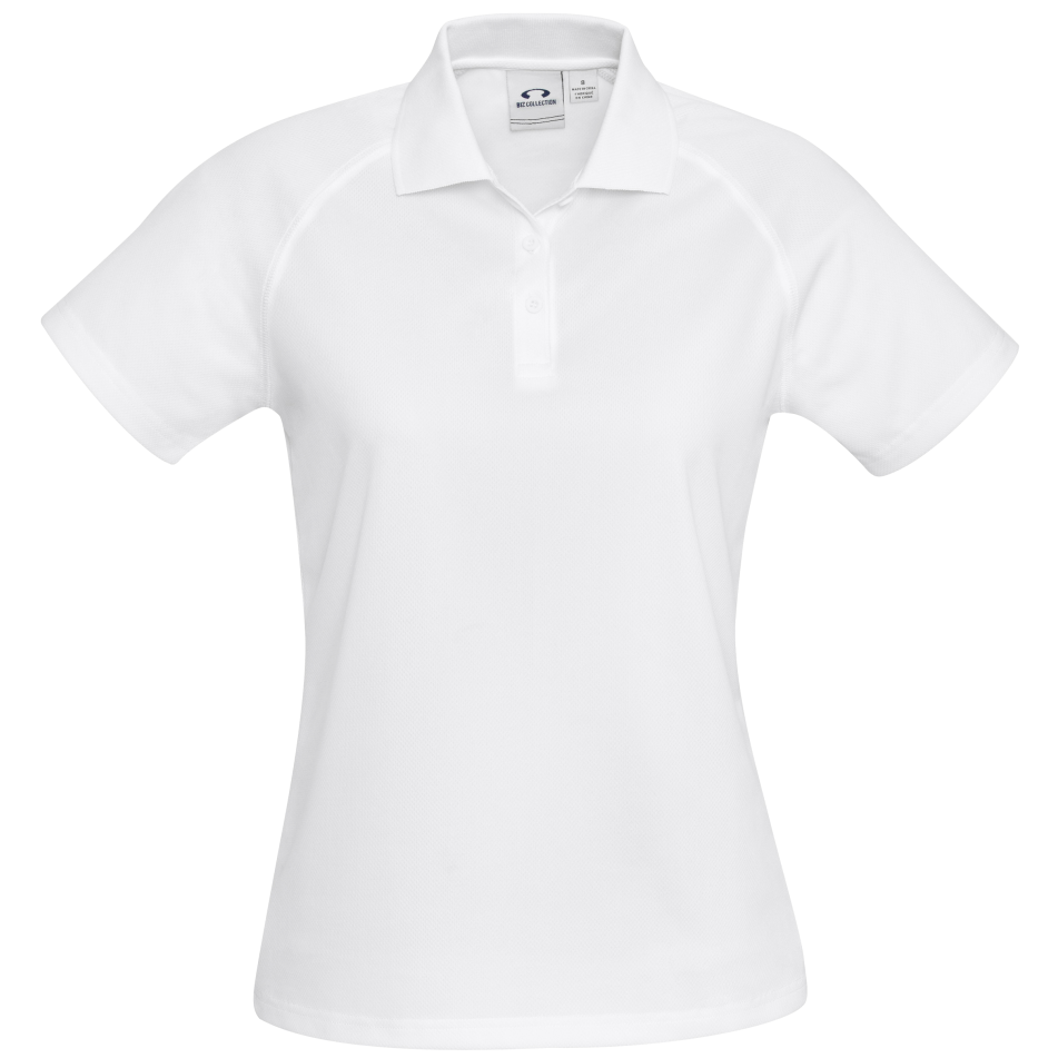 Ladies Sprint Golf Shirt - White Only